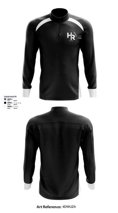 Squamish Youth Basketball 30939730 Quarter Zip Jacket - 2