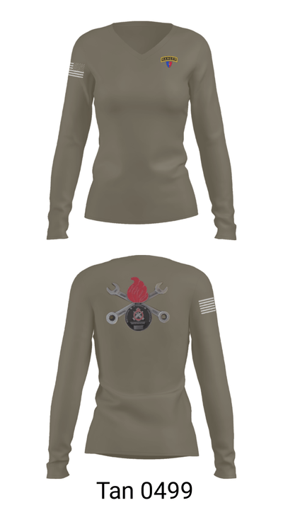 38 DHHB HSC 41282623 Women's Long Sleeve V-neck Shirt - 39