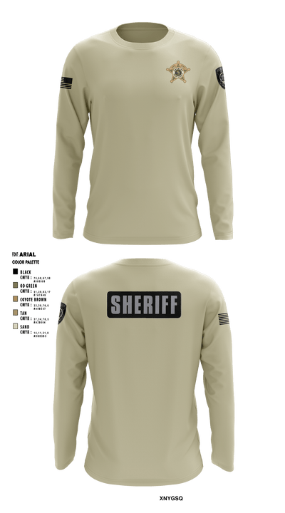 Henry County S.E.R.T. 87395571 Long Sleeve Performance Shirt - 5