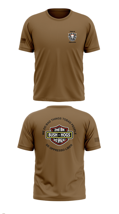 2d Battalion, 3d Special Forces Group 4124054 Short Sleeve Performance Shirt - 6