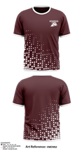 Pleasantville High School Swimming 40758778 Short Sleeve Performance Shirt - 1