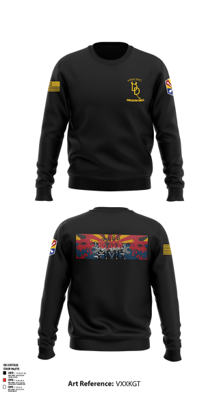 Crew Neck Sweatshirt, 3666th SMC, Army, Teamtime, Team time, sublimation, custom sports apparel, team uniforms, spirit wear, spiritwear, sports uniforms, custom shirts, team store, custom team store, fundraiser sports, apparel fundraiser