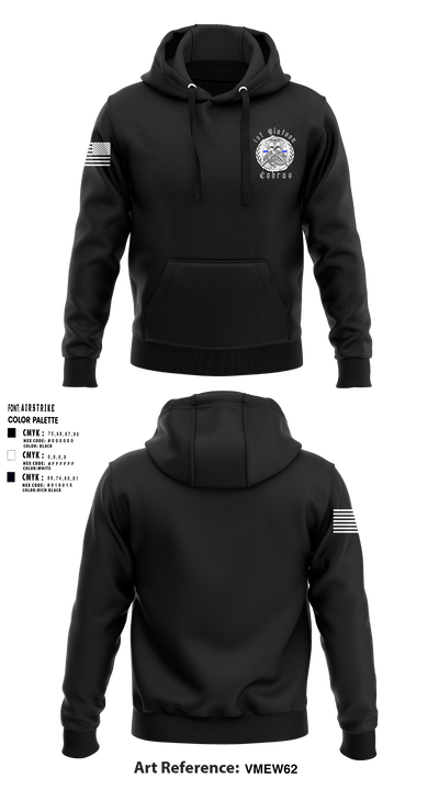 1st Platoon Cobras 66141258 Hoodie - 1