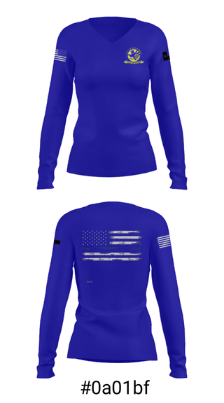 Women's Long Sleeve Vneck Shirt, , Police, Teamtime, Team time, sublimation, custom sports apparel, team uniforms, spirit wear, spiritwear, sports uniforms, custom shirts, team store, custom team store, fundraiser sports, apparel fundraiser