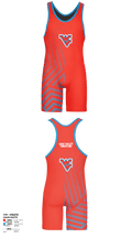 West Valley High School Wrestling 73080720 Wrestling Singlet - 1