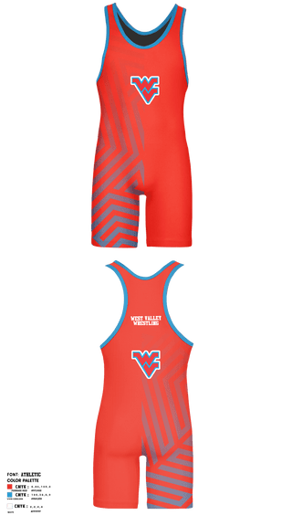 Wrestling Singlet, West Valley High School Wrestling, Wrestling, Teamtime, Team time, sublimation, custom sports apparel, team uniforms, spirit wear, spiritwear, sports uniforms, custom shirts, team store, custom team store, fundraiser sports, apparel fundraiser