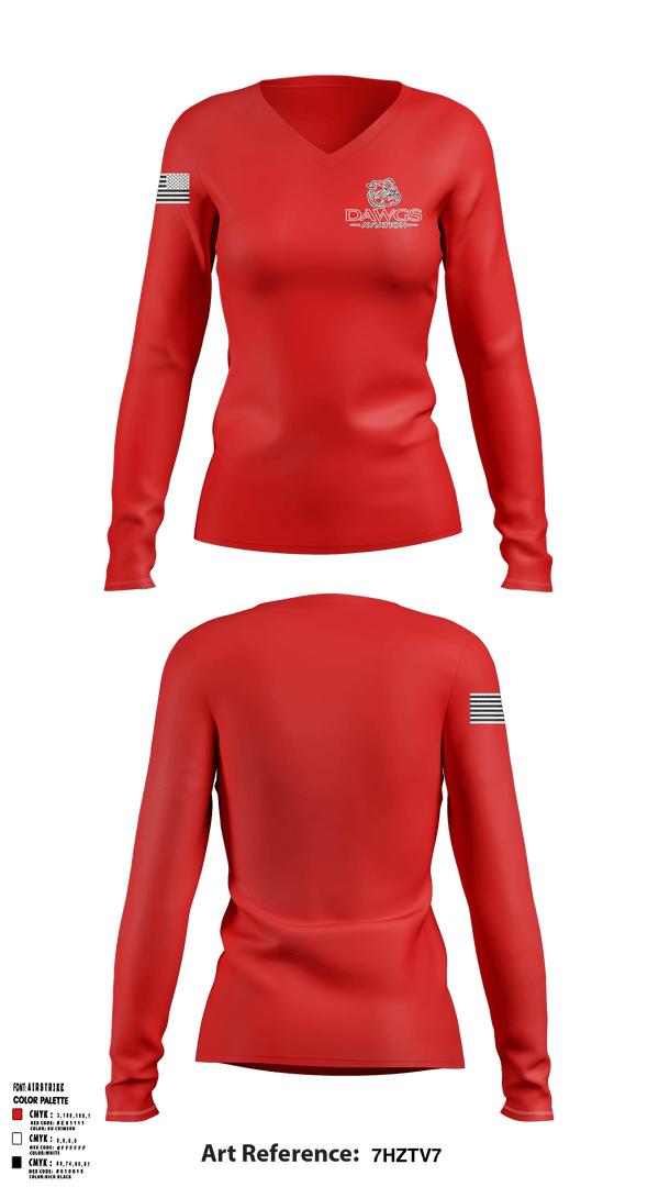 Women's Long Sleeve Vneck Shirt, , , Teamtime, Team time, sublimation, custom sports apparel, team uniforms, spirit wear, spiritwear, sports uniforms, custom shirts, team store, custom team store, fundraiser sports, apparel fundraiser