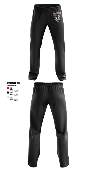 Othello High School Volleyball 2375763 Softball Pants - 1