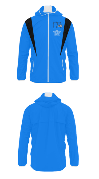 Windbreaker, East Stroudsburg High School North Football, Football, Teamtime, Team time, sublimation, custom sports apparel, team uniforms, spirit wear, spiritwear, sports uniforms, custom shirts, team store, custom team store, fundraiser sports, apparel fundraiser