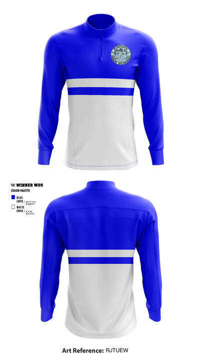 Carson High School Cheer 16487380 Quarter Zip Jacket - 1