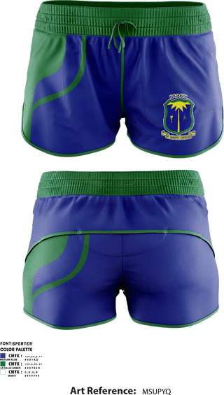 Track Shorts, Natabua Alma Mater, Track & Field, Teamtime, Team time, sublimation, custom sports apparel, team uniforms, spirit wear, spiritwear, sports uniforms, custom shirts, team store, custom team store, fundraiser sports, apparel fundraiser