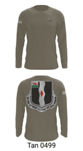 3rd Battalion 60th infantry Regiment River Raiders 94205182 Long Sleeve Performance Shirt - 35