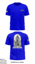 E CO. 8TH ENGINEER BATTALION 25810493 Short Sleeve Performance Shirt - 1