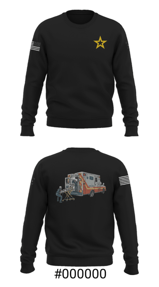 Crew Neck Sweatshirt, , Army, Teamtime, Team time, sublimation, custom sports apparel, team uniforms, spirit wear, spiritwear, sports uniforms, custom shirts, team store, custom team store, fundraiser sports, apparel fundraiser