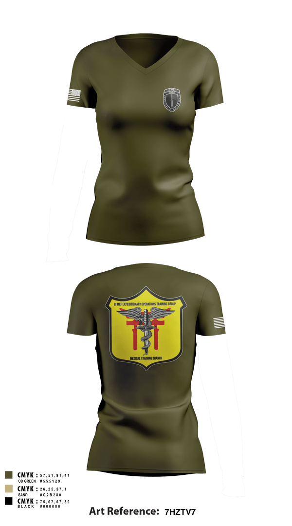 Women's Short Sleeve Vneck Shirt, , Marines, Teamtime, Team time, sublimation, custom sports apparel, team uniforms, spirit wear, spiritwear, sports uniforms, custom shirts, team store, custom team store, fundraiser sports, apparel fundraiser