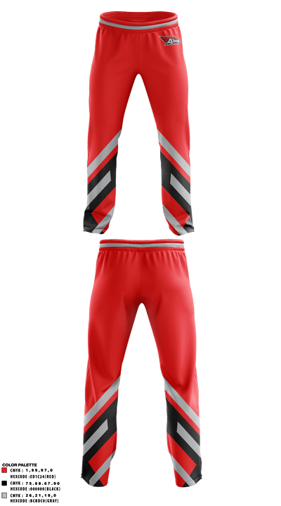 Allentown High School Cross Country 43454179 Sweatpants - 1