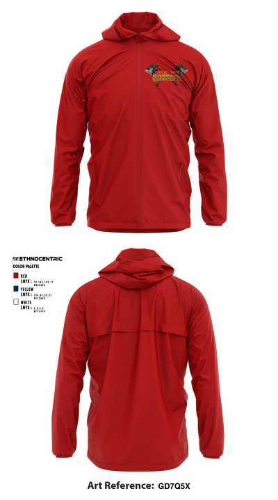 Copperas Chiefs 93621258 Windbreaker - 4