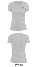 Paris High School Golf 72912394 Women's Short Sleeve V-neck Shirt - 16