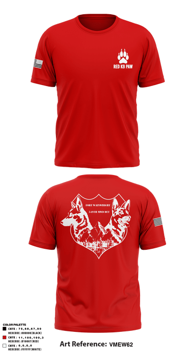 549th MWD DET 49192447 Short Sleeve Performance Shirt - 2