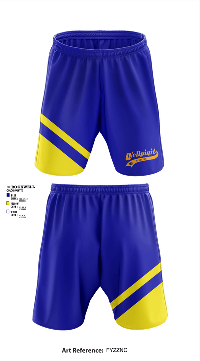 Wellpinit High School 29870162 Athletic Shorts With Pockets - 1