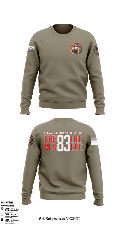 Crew Neck Sweatshirt, , Fire Department, Teamtime, Team time, sublimation, custom sports apparel, team uniforms, spirit wear, spiritwear, sports uniforms, custom shirts, team store, custom team store, fundraiser sports, apparel fundraiser