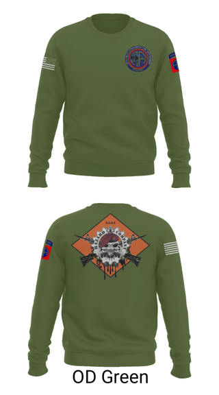 Crew Neck Sweatshirt, , Army, Teamtime, Team time, sublimation, custom sports apparel, team uniforms, spirit wear, spiritwear, sports uniforms, custom shirts, team store, custom team store, fundraiser sports, apparel fundraiser