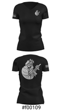 B co, 541st DSSB 85090583 Women's Short Sleeve V-neck Shirt - 19