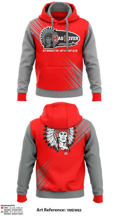 Stebbins High School Softball 54159920 Hoodie - 1