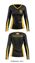 Falcons 33991441 Women's Long Sleeve V-neck Shirt - 2
