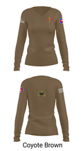 142 FA BDE Warrants 90151775 Women's Long Sleeve V-neck Shirt - 38