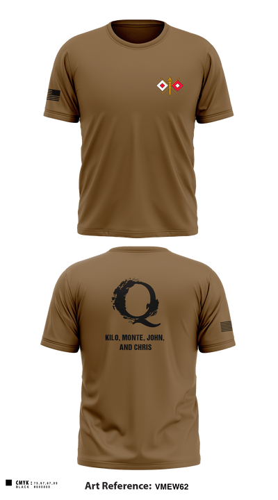 Q’s 95404055 Short Sleeve Performance Shirt - 2
