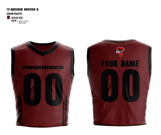 Mens Basketball Jersey, RockieRed, Men's Basketball, Teamtime, Team time, sublimation, custom sports apparel, team uniforms, spirit wear, spiritwear, sports uniforms, custom shirts, team store, custom team store, fundraiser sports, apparel fundraiser
