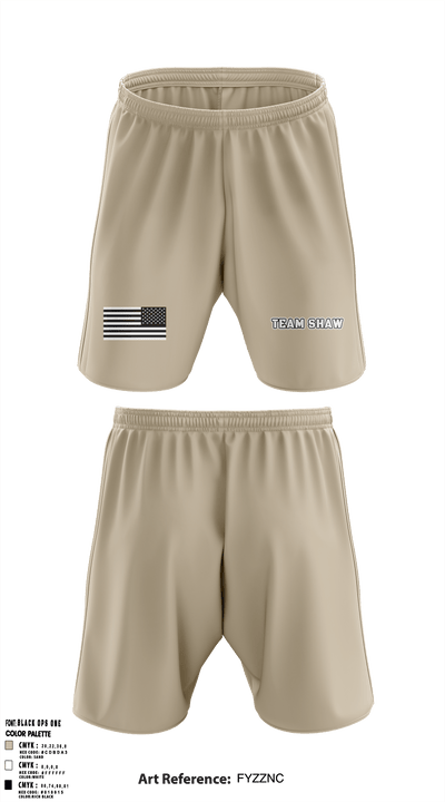 Team Shaw 89287454 Athletic Shorts With Pockets - 1
