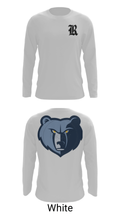 Riverbank High School 34077007 Long Sleeve Performance Shirt - 15