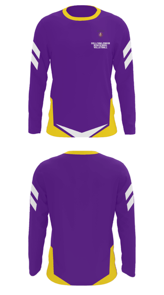 Long Sleeve Performance Shirt, Sullivan Junior High School Volleyball, Women's Volleyball, Teamtime, Team time, sublimation, custom sports apparel, team uniforms, spirit wear, spiritwear, sports uniforms, custom shirts, team store, custom team store, fundraiser sports, apparel fundraiser