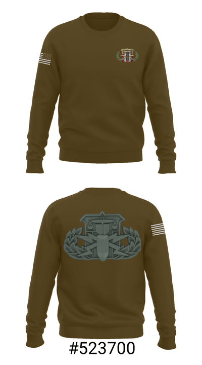 Scranton Police Hazardous Device and Explosives Unit 46481870 Crew Neck Sweatshirt - 7