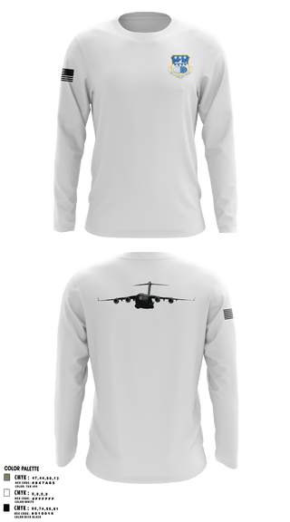 Long Sleeve Performance Shirt, , Air Force, Teamtime, Team time, sublimation, custom sports apparel, team uniforms, spirit wear, spiritwear, sports uniforms, custom shirts, team store, custom team store, fundraiser sports, apparel fundraiser