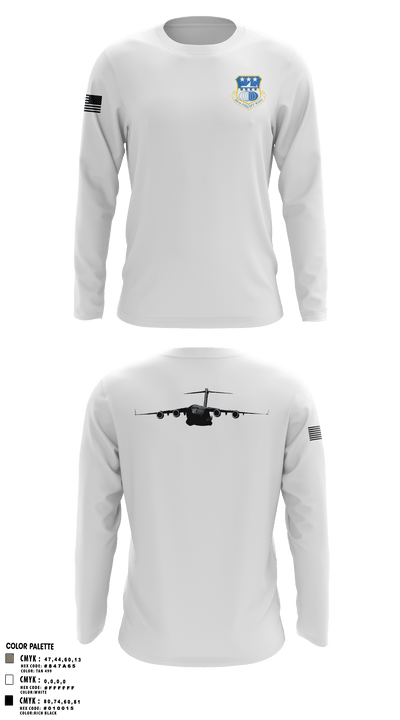 315th Airlift Wing/315th Maintenance Group 82634422 Long Sleeve Performance Shirt - 50