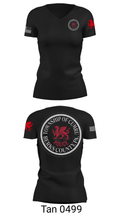 Cumru Township Police Department 51798017 Women's Short Sleeve V-neck Shirt - 23