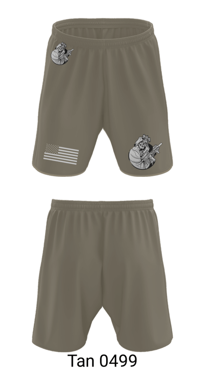B co, 541st DSSB 85090583 Athletic Shorts With Pockets - 29