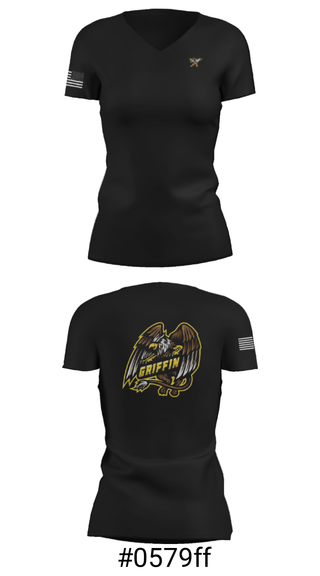 Women's Short Sleeve Vneck Shirt, , Army, Teamtime, Team time, sublimation, custom sports apparel, team uniforms, spirit wear, spiritwear, sports uniforms, custom shirts, team store, custom team store, fundraiser sports, apparel fundraiser