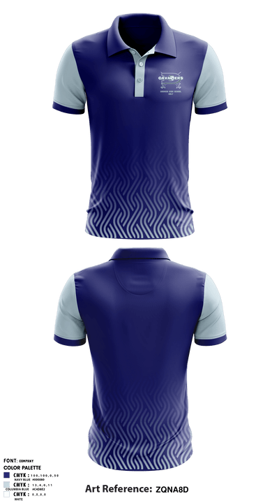 Dorman High School Golf 69976205 Short Sleeve Performance Polo - 1