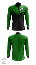 Tehachapi High School 72342244 Quarter Zip Jacket - 1
