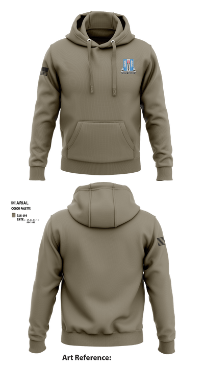 HHD, 205th MI BN 75784858 Hoodie - 4