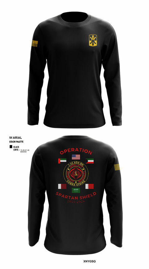 Long Sleeve Performance Shirt, 1-43 ADA, , Teamtime, Team time, sublimation, custom sports apparel, team uniforms, spirit wear, spiritwear, sports uniforms, custom shirts, team store, custom team store, fundraiser sports, apparel fundraiser