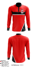 Gainesville High School Band 54267980 Quarter Zip Jacket - 1