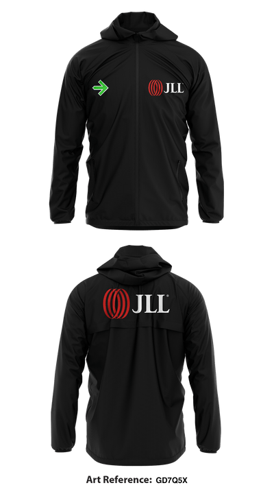 JLL Columbus Pelotonia 947216 Windbreaker - 2