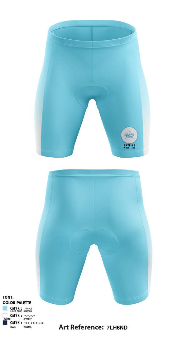 Men's Compression Shorts, Skyline High School Wrestling, Wrestling, Teamtime, Team time, sublimation, custom sports apparel, team uniforms, spirit wear, spiritwear, sports uniforms, custom shirts, team store, custom team store, fundraiser sports, apparel fundraiser