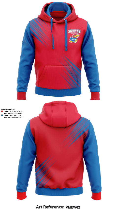 Hoodie, University of Kansas Softball, Softball, Teamtime, Team time, sublimation, custom sports apparel, team uniforms, spirit wear, spiritwear, sports uniforms, custom shirts, team store, custom team store, fundraiser sports, apparel fundraiser