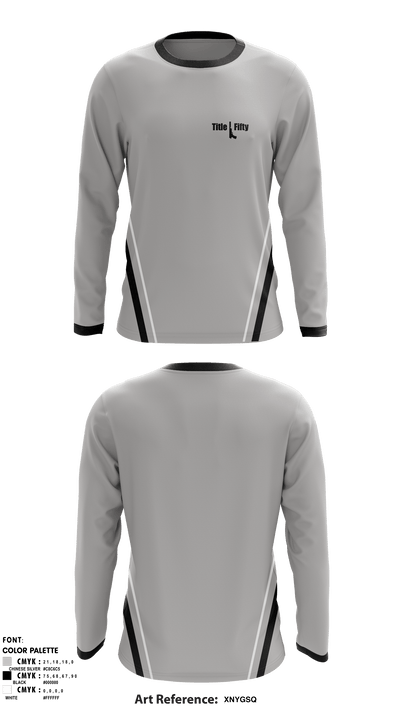 Title Fifty Productions 93543181 Long Sleeve Performance Shirt - 1